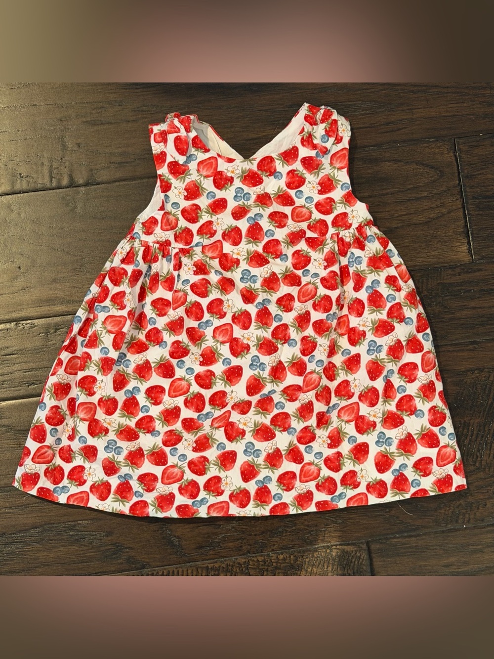 Mayoral berries dress strawberries blueberries